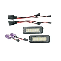 DTX 1080 SEAT Skoda VW 6000K fehér SMD LED-es rendszámtábla világítás szett