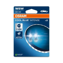 Osram T10 W5W Cool Blue Intense 2024 halogén izzó DUO BOX 2825CBN-2BL