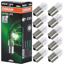 Osram R5W BA15S Ultra Life halogén izzó 5007ULT 10db-os készlet