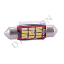 Szofita LED 12SMD 4014 CanBus 31-36-39-42mm 6500K jégfehér 12V