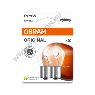 Osram P21W - BA15S Original Line halogén izzó DUO BOX 7506-2BL