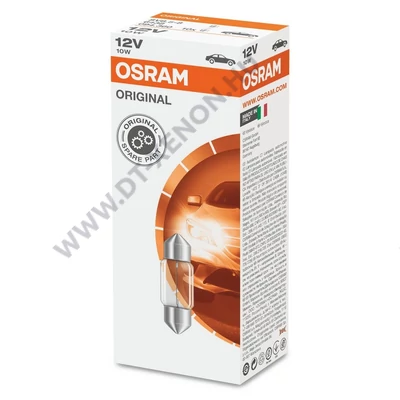 Osram C10W Original Line 31mm szofita izzó 6438 10db-os készlet