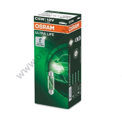 Osram C5W Ultra Life halogén izzó 6418ULT 10db-os készlet