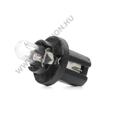 Philips BAX8,5d/2 1,2W 12V fekete műszerfal izzó 10db-os készlet 12598CP 