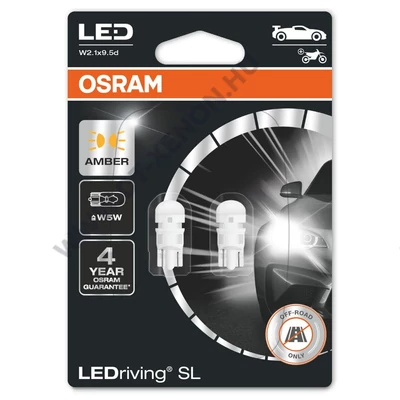 Osram LEDriving SL T10 W5W - WY5W LED 2827DYP-2BL