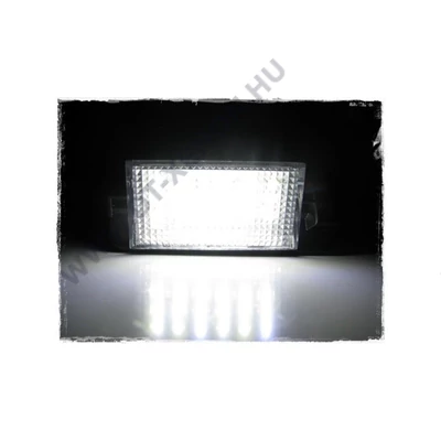 Einparts BMW E36 fehér SMD LED rendszámtábla világítás EP25