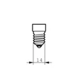 V-TAC E14 gyertya LED 4.5W (=40W) 4000K VT-226 / SKU-21172