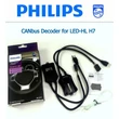 Philips H7 LED canbus ellenállás készlet 12V 10W 18952C2 