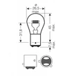 Philips PR21/5W - BAW15D Standard féklámpa/helyzetjelző izzó