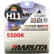 MTEC H11 55W SuperWhite 5500K xenon hatású izzó