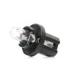 Philips BAX8,5d/2 1,2W 12V fekete műszerfal izzó 10db-os készlet 12598CP 