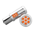 Bajonett BA15S - P21W LED 30x3030SMD Epistar sárga Canbus