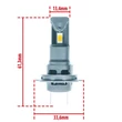 Einparts H7 20W LED fényszóró - ködlámpa világítás 4300K EPLH128 12V