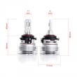 Einparts H7 30W LED canbus fényszóró / ködlámpa világítás Mercedes VW adapterrel EPLH53 