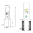 DHM H3 12W 3000K - 6500K 12-24V LED fényszóró - ködlámpa világítás készlet