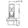 Osram H8 - H11 - H16 LED ködlámpa világítás 67219CW