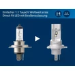 Philips H4 18W Ultinon Pro6000 HL Boost Gen2 MOTO +300% LED 5800K 11342U60B2X1 StVZO engedély