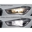 Philips H4 19W Ultinon Pro6000 Standard +220% LED 5800K 11342U60SX2 StVZO engedély