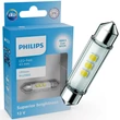 Philips C10W 43mm Ultinon PRO7000 szofita LED 6000K jégfehér 11866CU70X1