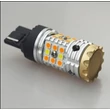 T20 7443 - W21/5W LED 32x3030SMD Epistar T2  sárga + fehér Canbus