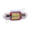 Szofita LED 12SMD 4014 CanBus 31-36-39-42mm 6500K jégfehér 12V