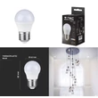 V-TAC E27 kisgömb LED 3,7W (=25W) 4000K VT-1830 / SKU-214162