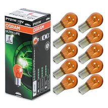 Osram PY21W BAU15S Ultra Life halogén izzó 7507ULT (10db-os készlet)