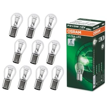 Osram P21/5W BAY15D Ultra Life halogén izzó 7528ULT 10db-os készlet