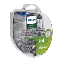 Philips H4 LongLife EcoVision halogén izzó DUO BOX 12342LLECOS2