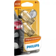 Philips T20 W21/5W 7443 Vision +30% halogén izzó DUO BOX 12066B2