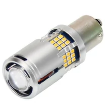 DTX Bajonett BAU15S - PY21W 60SMD LED sárga X04 FAN CanBus