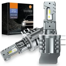 DTX S28 H15 20W / 5W 6000K LED fényszóró - menetfény világítás készlet