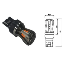T20 7443 W21/5W 16x2835SMD Epistar LED fehér - sárga switchback