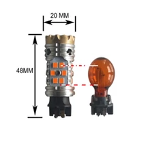 PW24W PWY24W LED 24x3030SMD Epistar (sárga) Can-Bus index