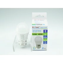 V-TAC E27 G45 kisgömb LED 5.5W (=40W) 4000K VT-1879 / SKU-7408