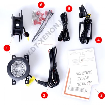 Einparts 410 DRL Nappali menetfény LED készlet Citroen Berlingo 2 facelift 2012-2019