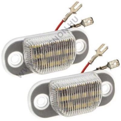 DTX 1059 AUDI A4 80 B4 - Cabrio - A6 100 6000K fehér SMD LED-es rendszámtábla világítás szett