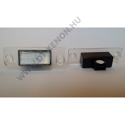 DTX 1052 AUDI 6000K fehér SMD LED-es rendszámtábla világítás szett