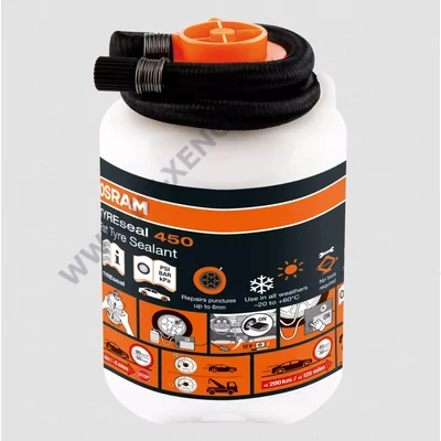 Osram TYREseal 450 gumiabroncs - defektjavító gél - folyadék OTSB450