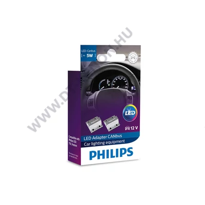 Philips 5W 12V LED canbus ellenállás készlet 12956X2