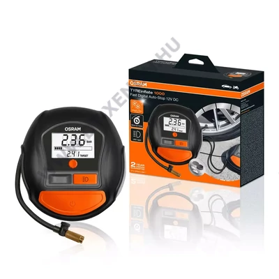 Osram TYREinflate 1000 légkompresszor - feltekerhető gumiabroncs pumpa OTI1000