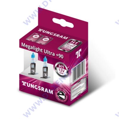 Tungsram H1 Megalight Ultra halogén izzó +90% 50310XU