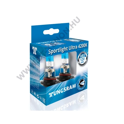 Tungsram Sportlight Ultra HB3 halogén izzó +30%