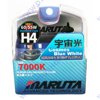 MTEC H4 Cosmos Blue White 7000K xenon hatású izzó