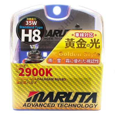 MTEC H8 35W Golden Style 2900K kadmium sárga halogén izzó DUO BOX