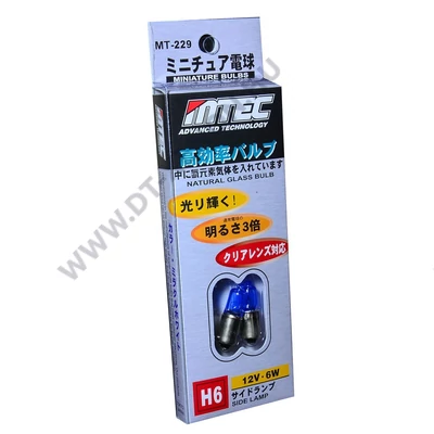 MTEC BAX9S H6W SuperWhite 6000K fehér izzópár