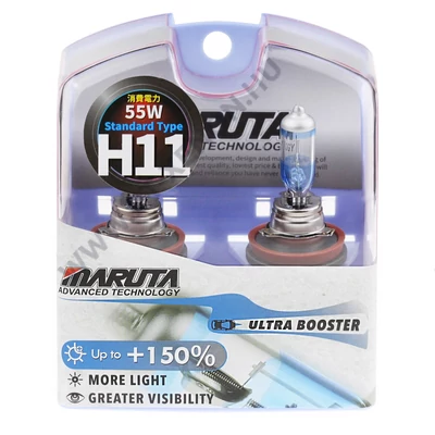 MTEC Ultra Booster H11 +150% halogén izzó