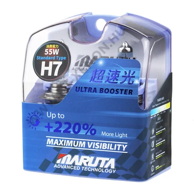 MTEC Ultra Booster H7 55W +220% halogén izzó DUO BOX MT-563