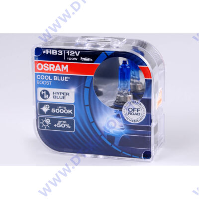 Osram Cool Blue Boost HB3 DUO BOX halogén izzó 69005CBB-HCB