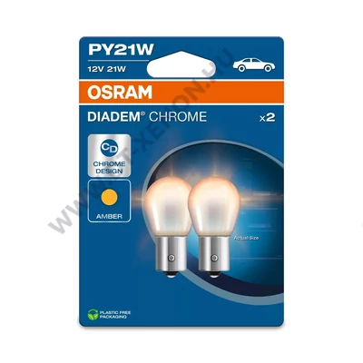 Osram PY21W Diadem Chrome 7507DC-2BL DUO BOX halogén izzó